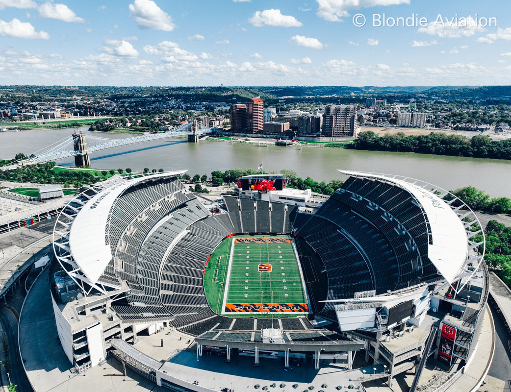 Sân vận động Paycor Stadium - Ngôi nhà của câu lạc bộ Cincinnati Bengals