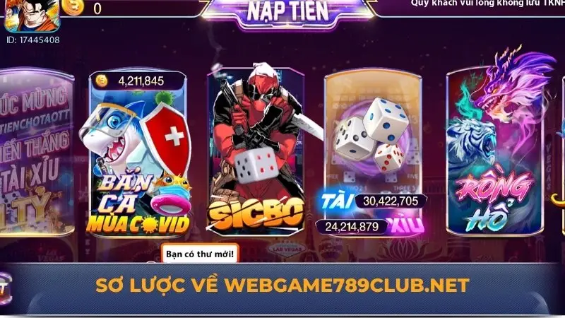 Khám Phá Webgame789club.net – Nơi Chơi Game Hấp Dẫn Nhất