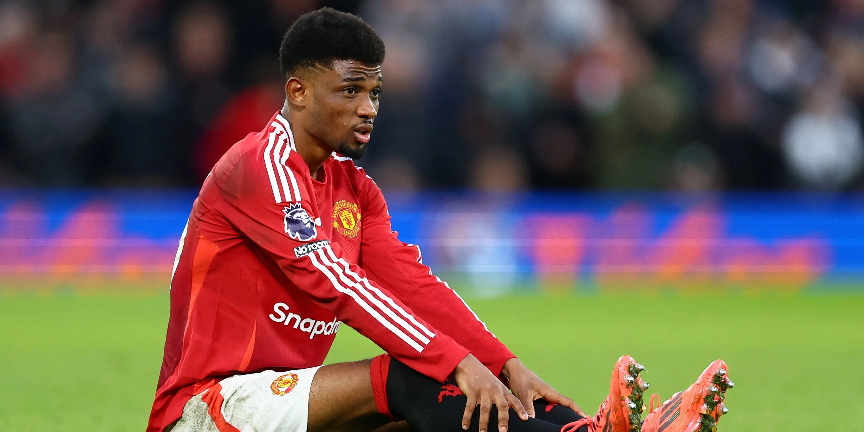 Amad Diallo đối mặt với chấn thương trong quá trình thi đấu cho Man Utd
