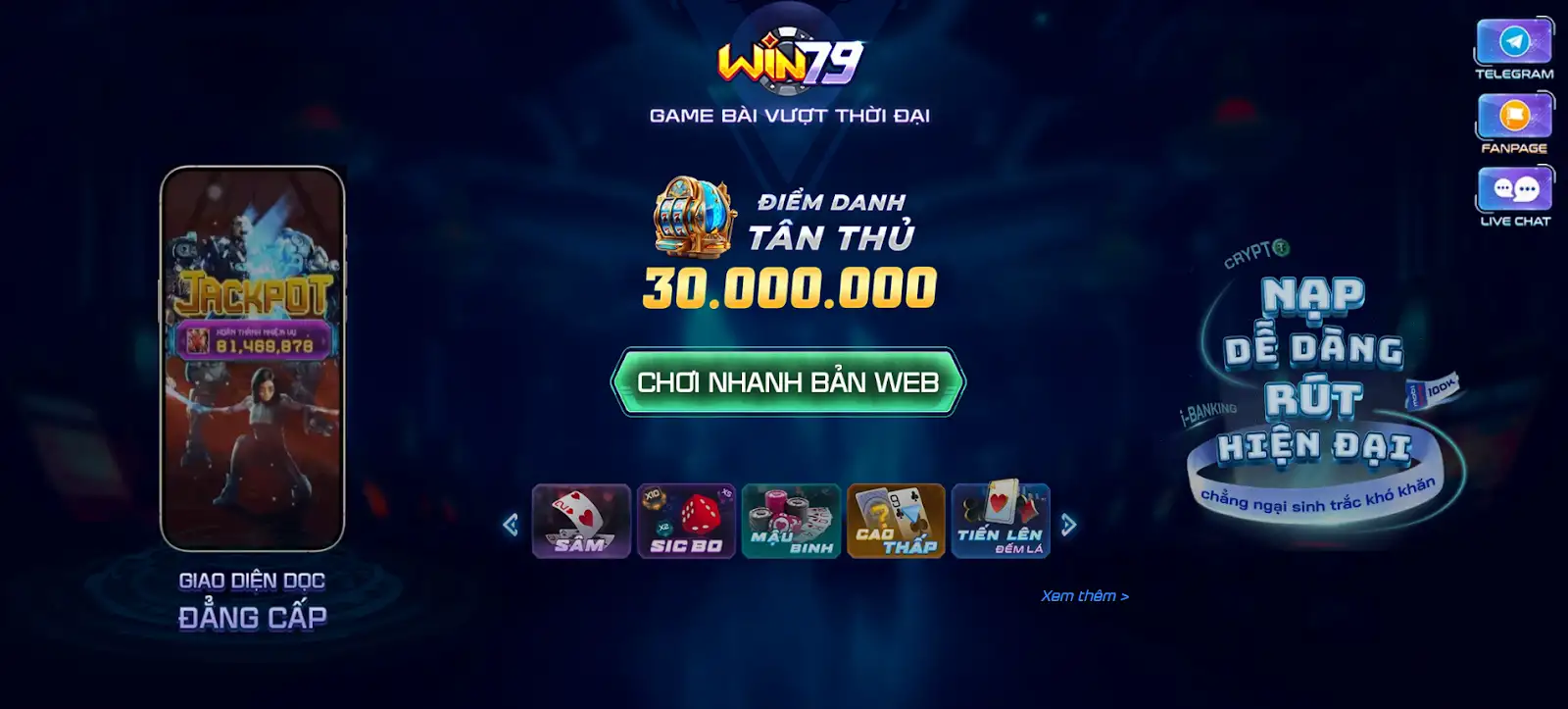 Đăng ký Win79 – Trải nghiệm game đổi thưởng hấp dẫn 13 Đăng ký Win79 – Trải nghiệm game đổi thưởng hấp dẫn
