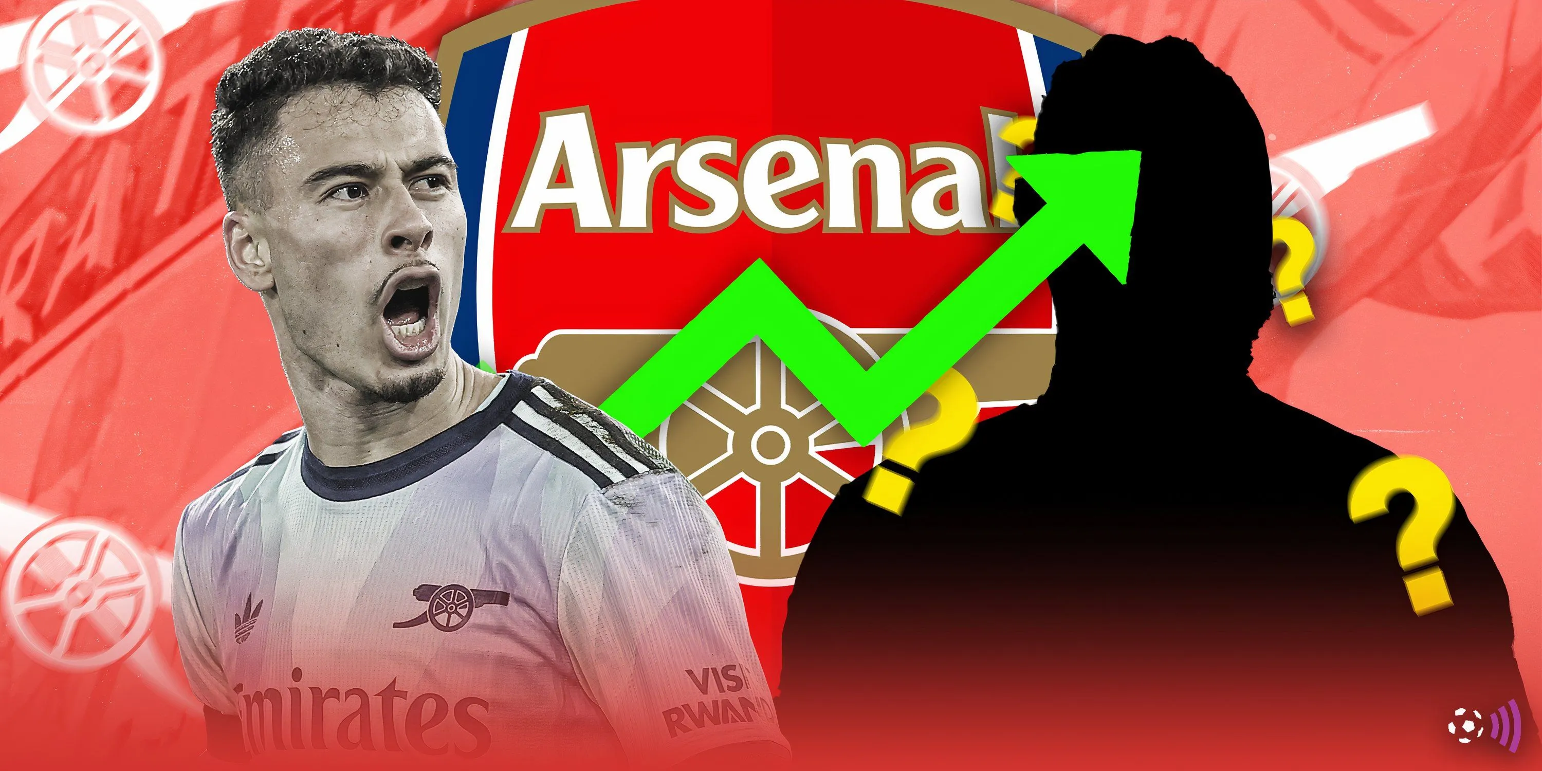 Gabriel Martinelli của Arsenal và Antoine Semenyo trong một pha tranh chấp quyết liệt