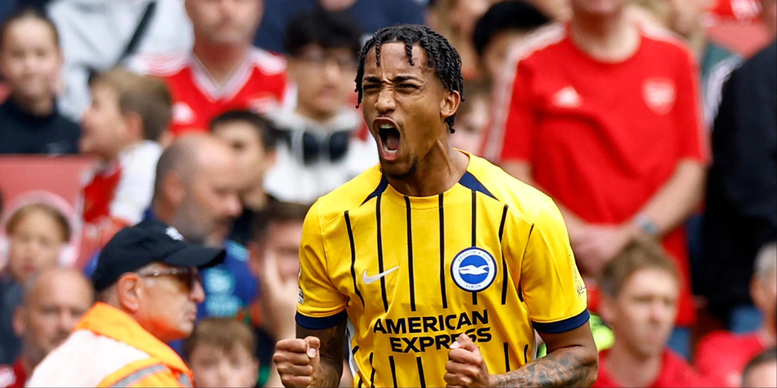 Joao Pedro trong màu áo Brighton