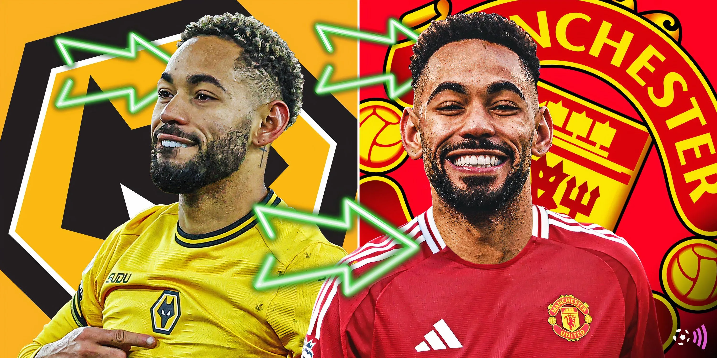 Tiền đạo Matheus Cunha của Wolves - mục tiêu tiềm năng của Man Utd