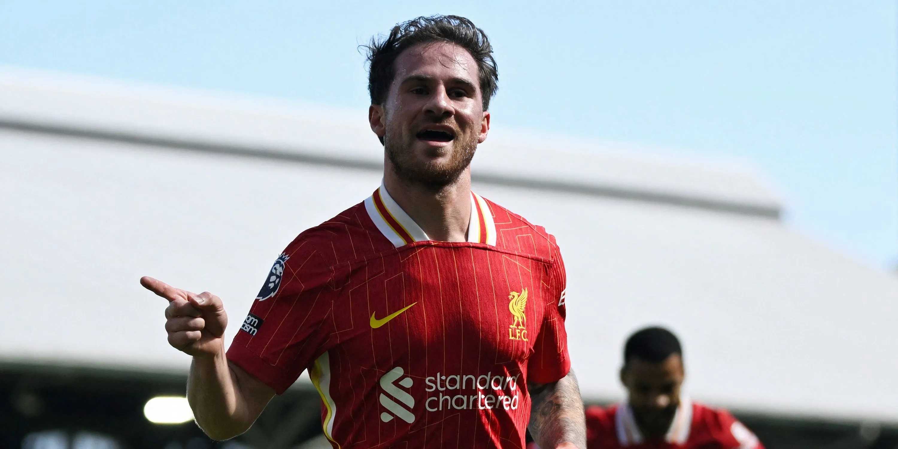 Tiền vệ Alexis Mac Allister của Liverpool trong trận đấu tại Premier League