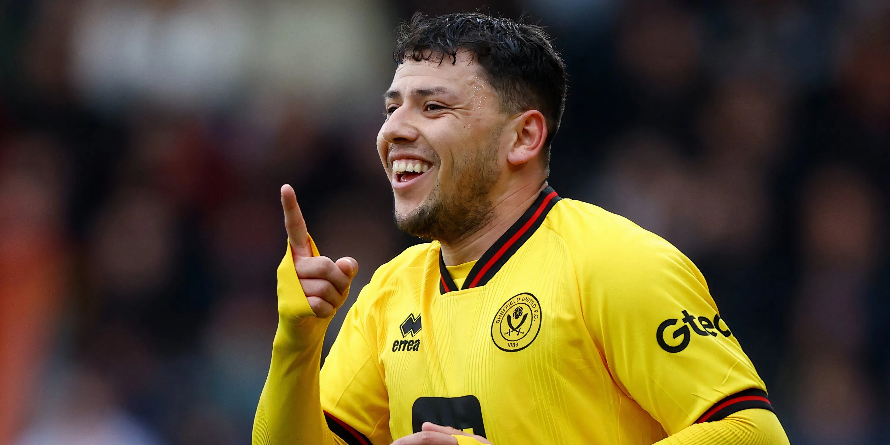 Tiền vệ Gus Hamer của Sheffield United trong màu áo CLB