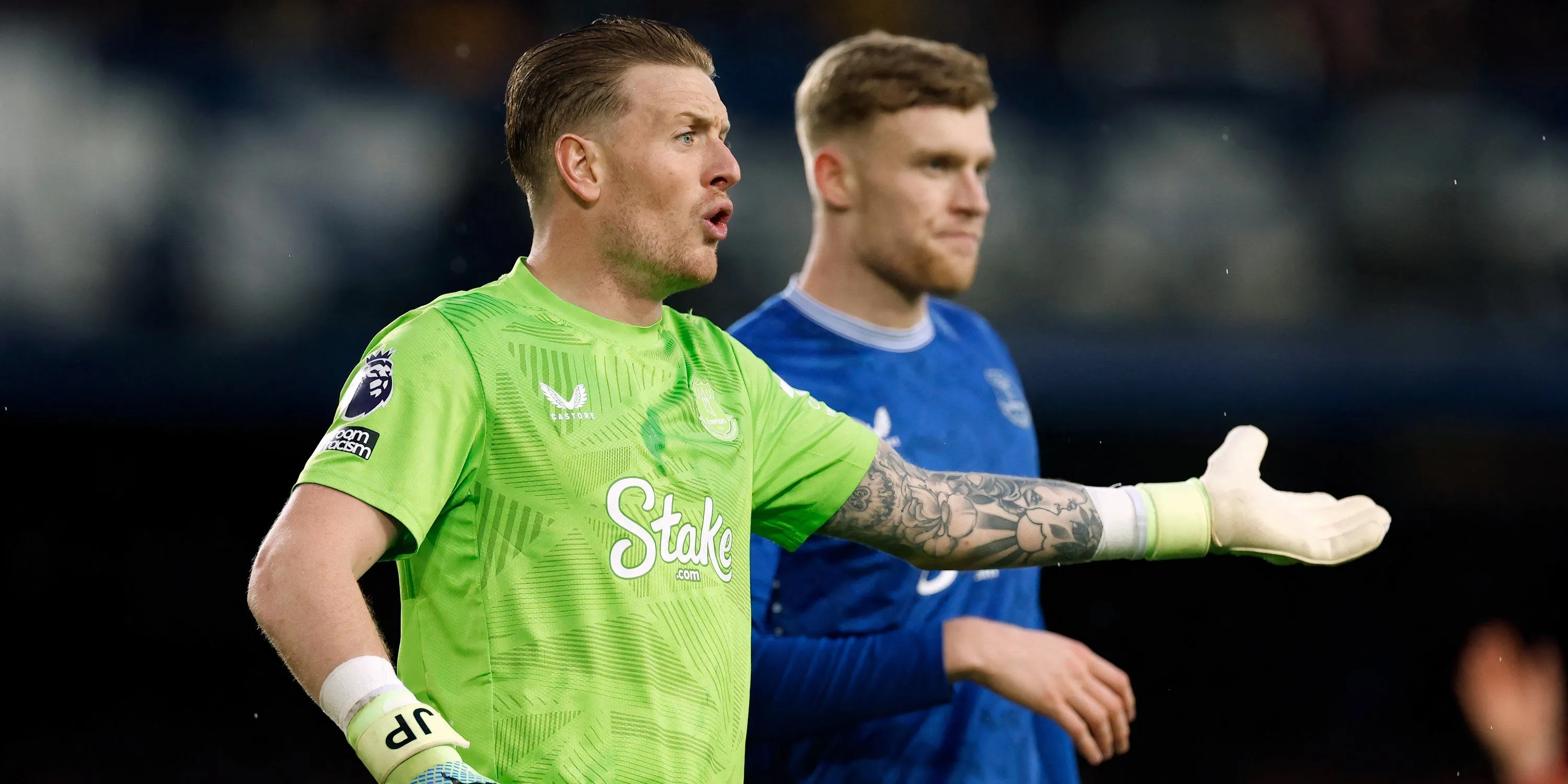 Thủ môn Jordan Pickford của Everton