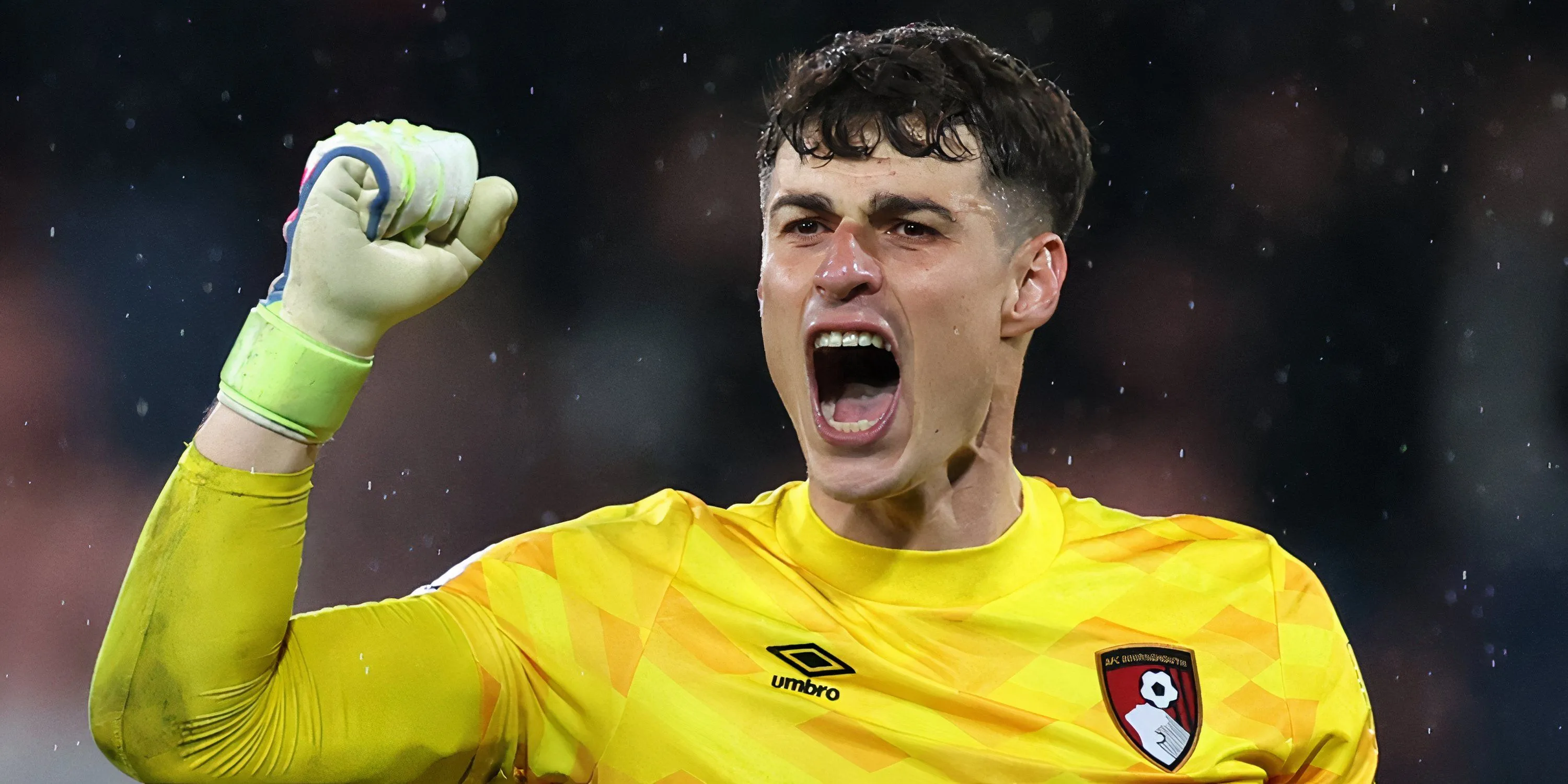 Thủ môn Kepa Arrizabalaga trong trận đấu ở Premier League