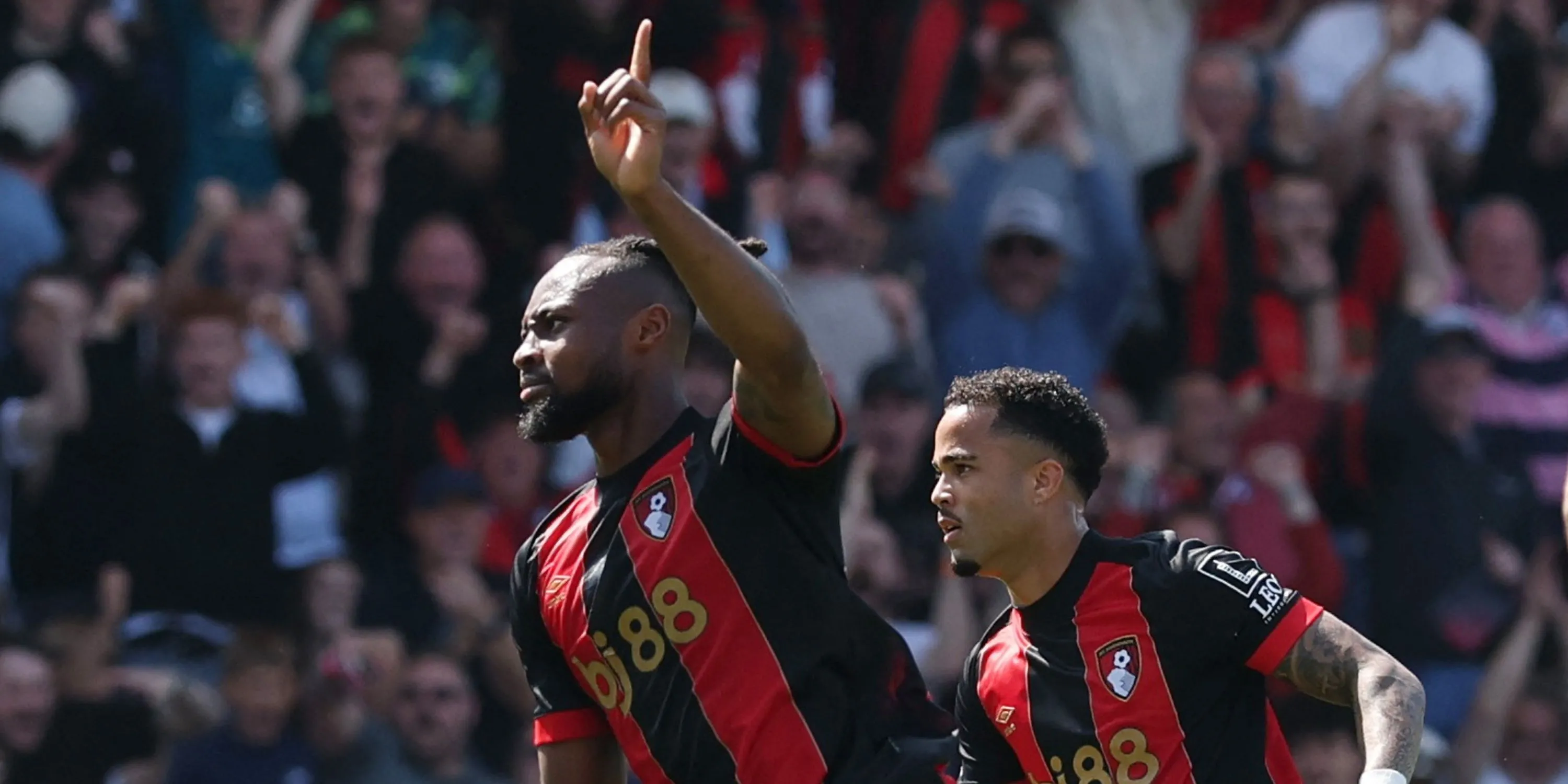 Tiền đạo Antoine Semenyo trong màu áo Bournemouth
