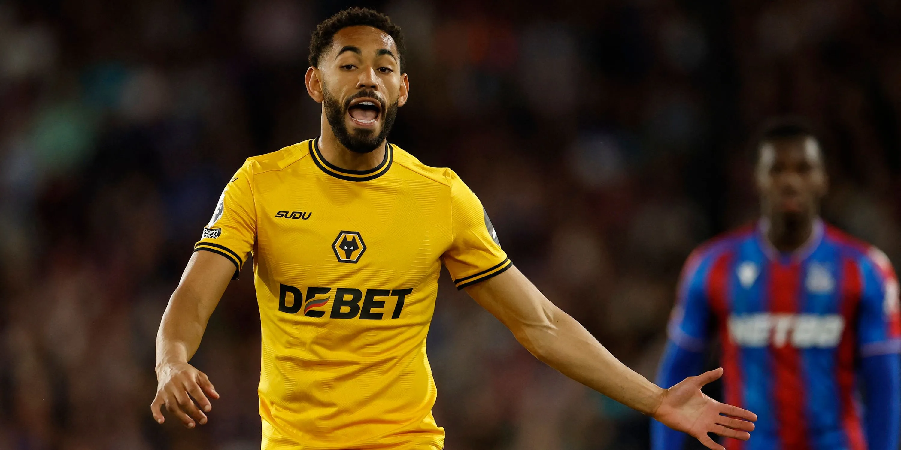 Tiền đạo Matheus Cunha trong màu áo Wolverhampton Wanderers