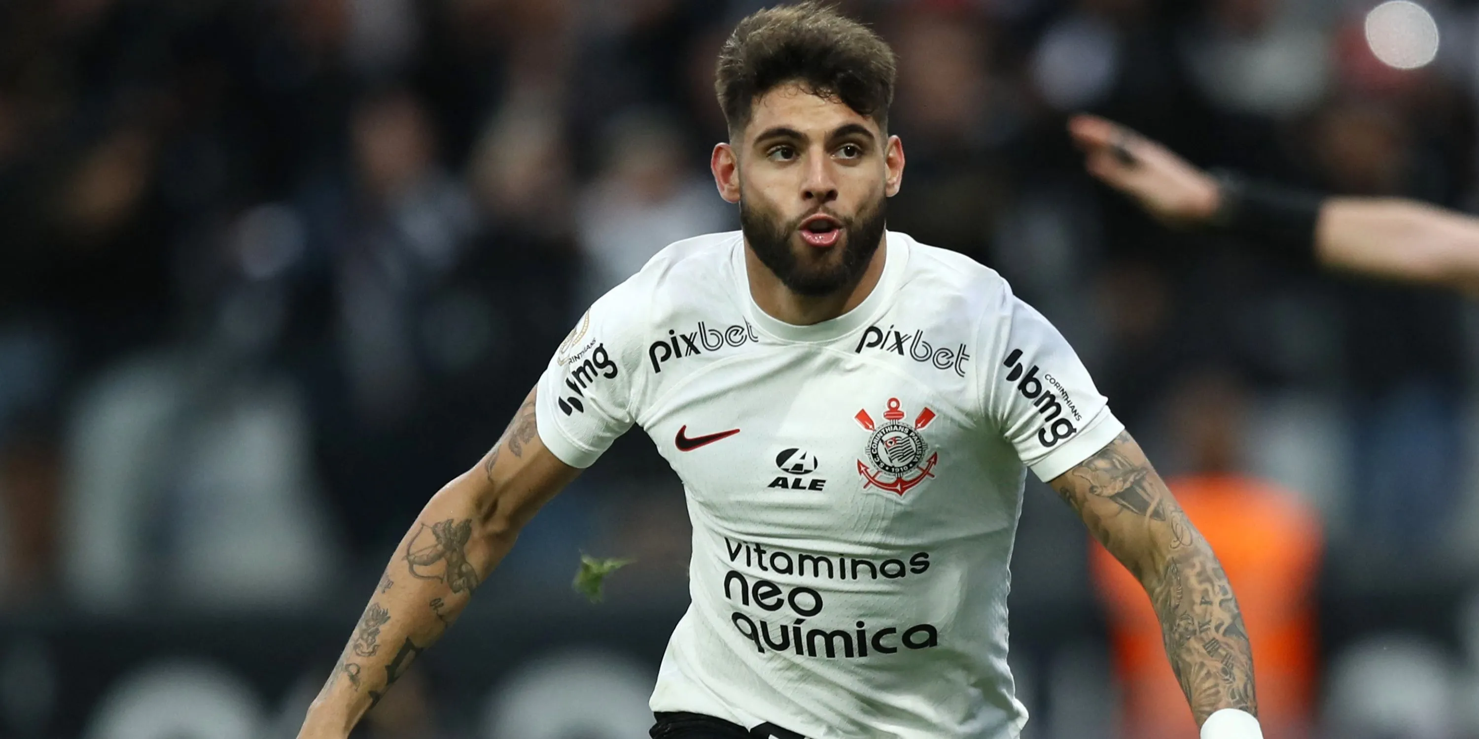 Tiền đạo Yuri Alberto trong màu áo Corinthians
