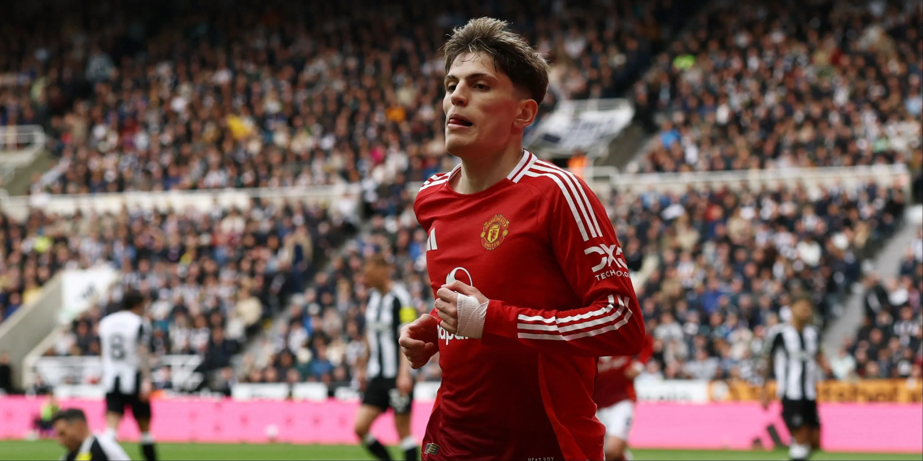Alejandro Garnacho trong màu áo Manchester United thể hiện tiềm năng phát triển ấn tượng.