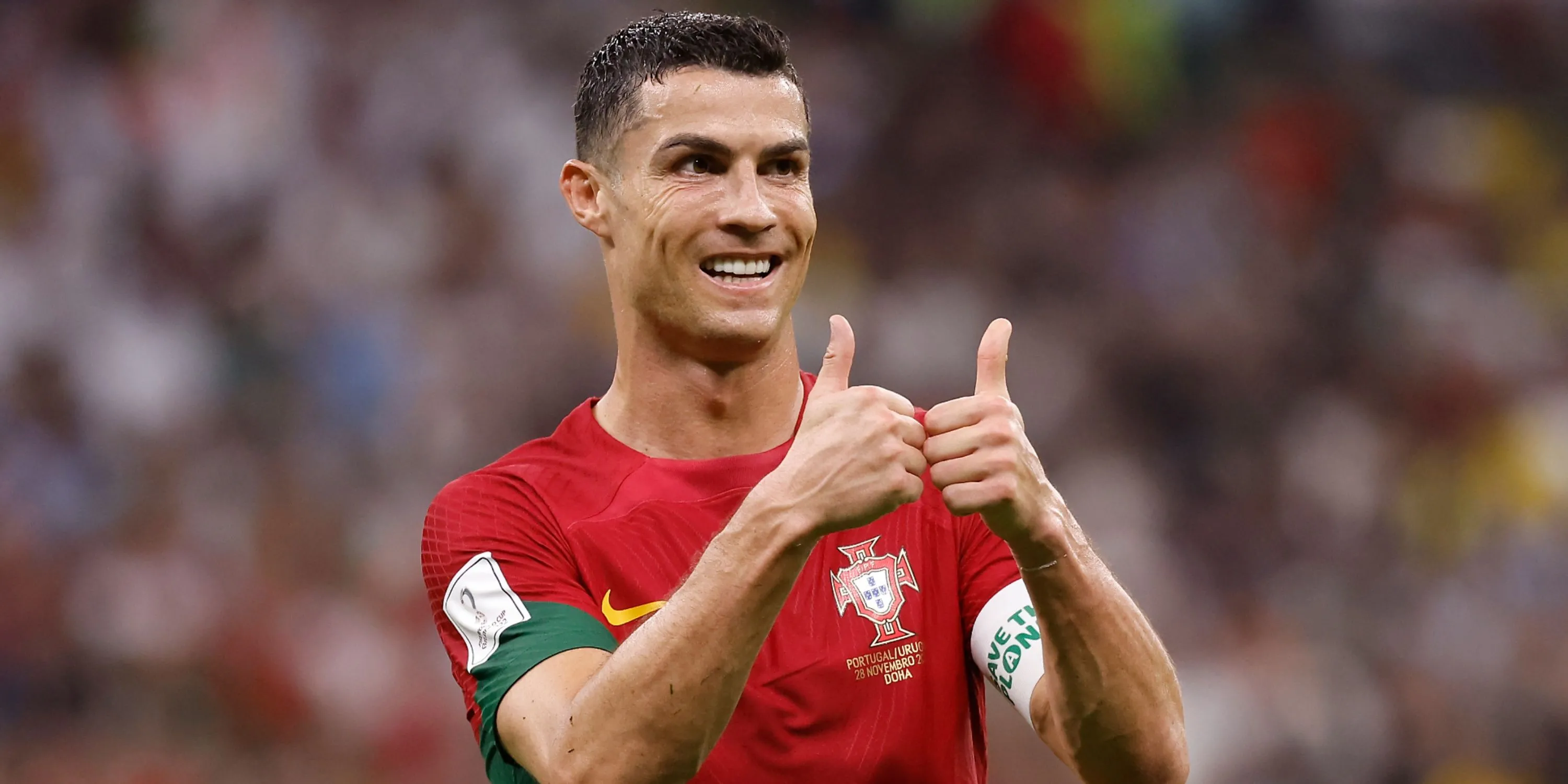 Cristiano Ronaldo trên sân Old Trafford