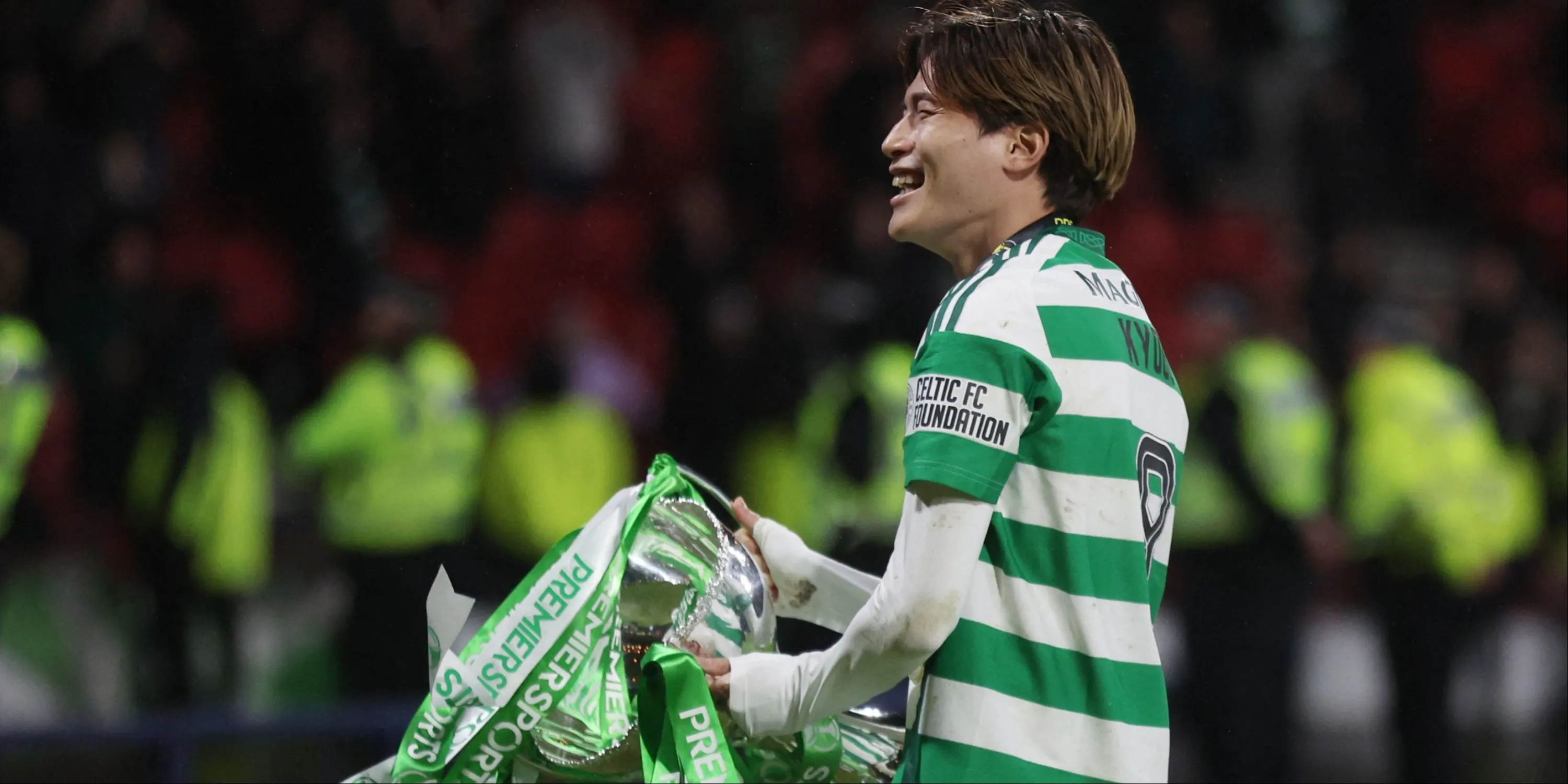 Kyogo Furuhashi trong màu áo Celtic
