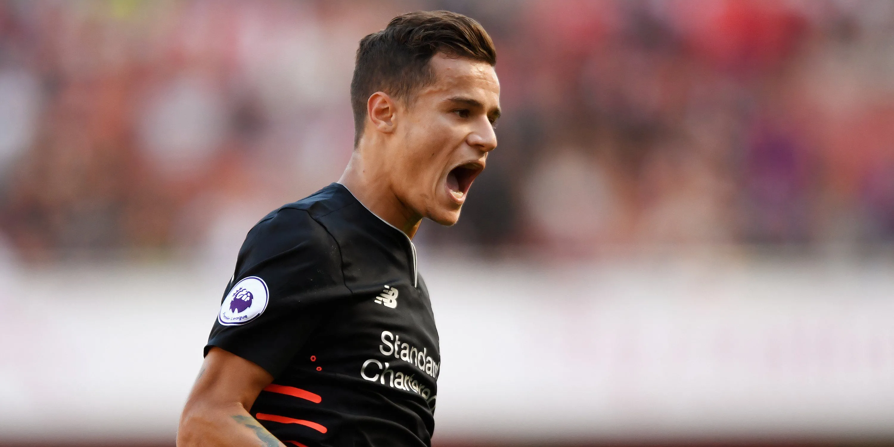 Philippe Coutinho thể hiện khả năng rê dắt và ghi bàn ấn tượng trong màu áo Liverpool