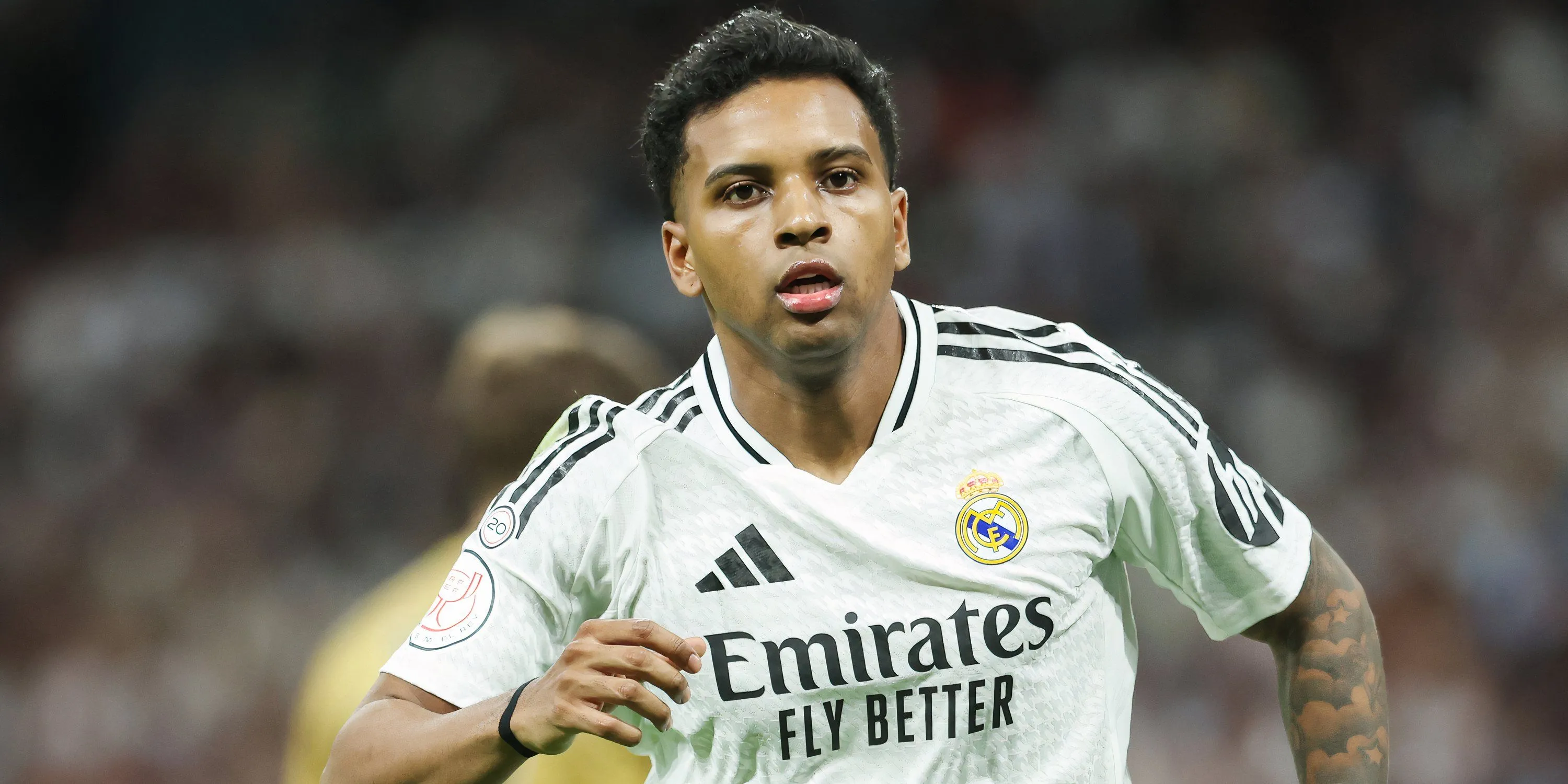 Rodrygo - mục tiêu chuyển nhượng của Arsenal - trong màu áo Real Madrid