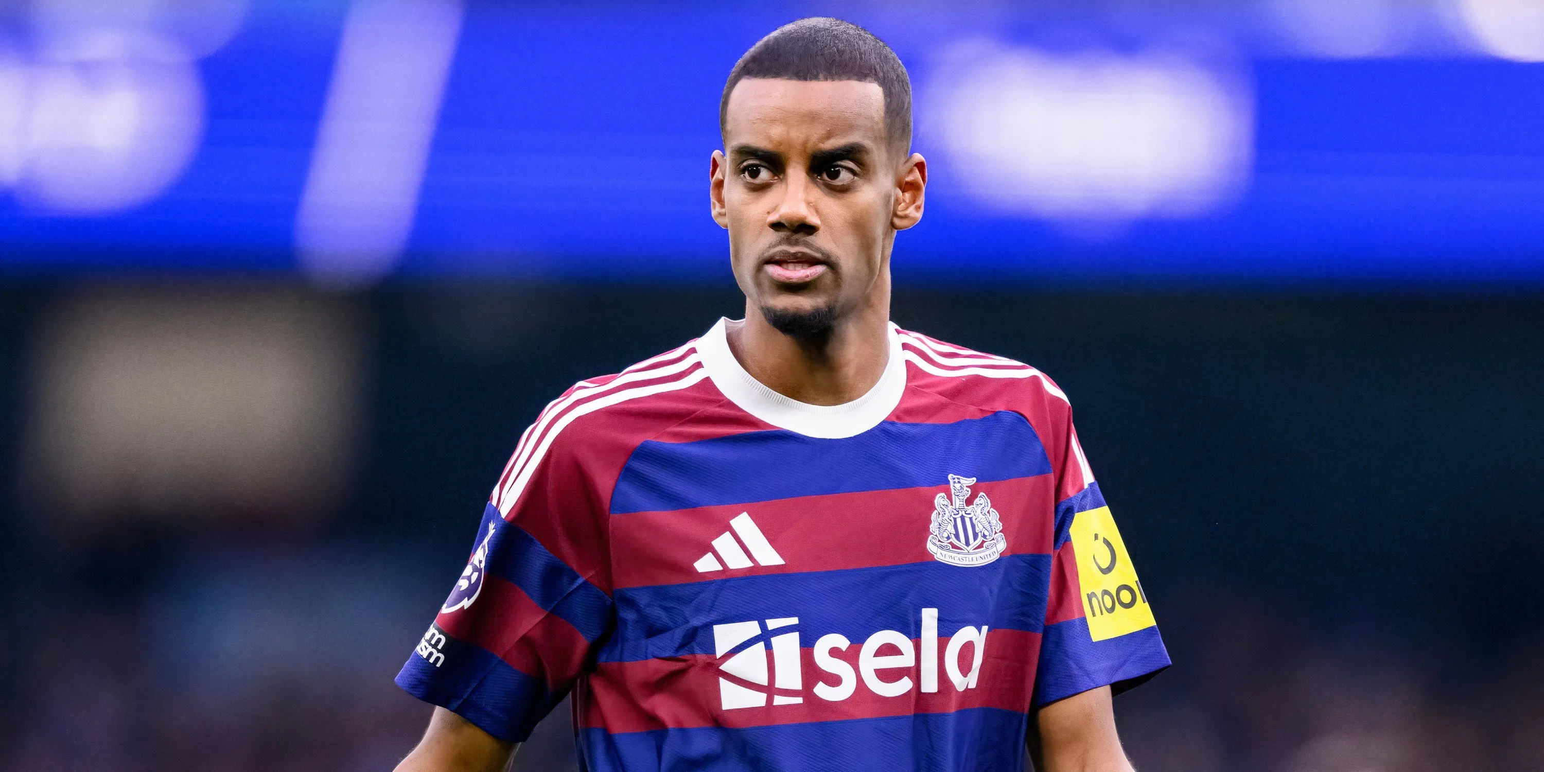 Tiền đạo Alexander Isak trong màu áo Newcastle United