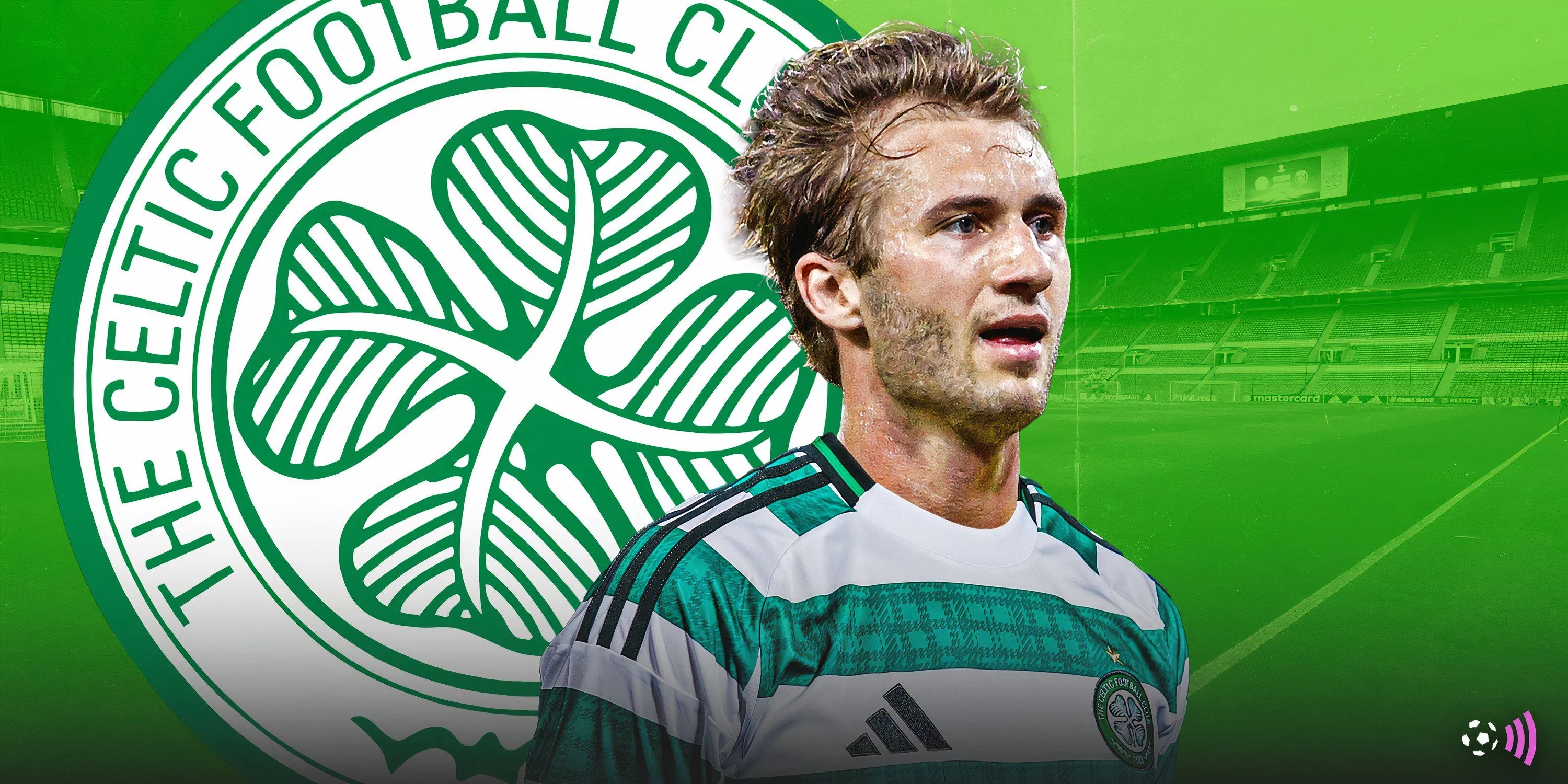 Tiền đạo Benjamin Nygren trong màu áo Celtic tại giải VĐQG Scotland