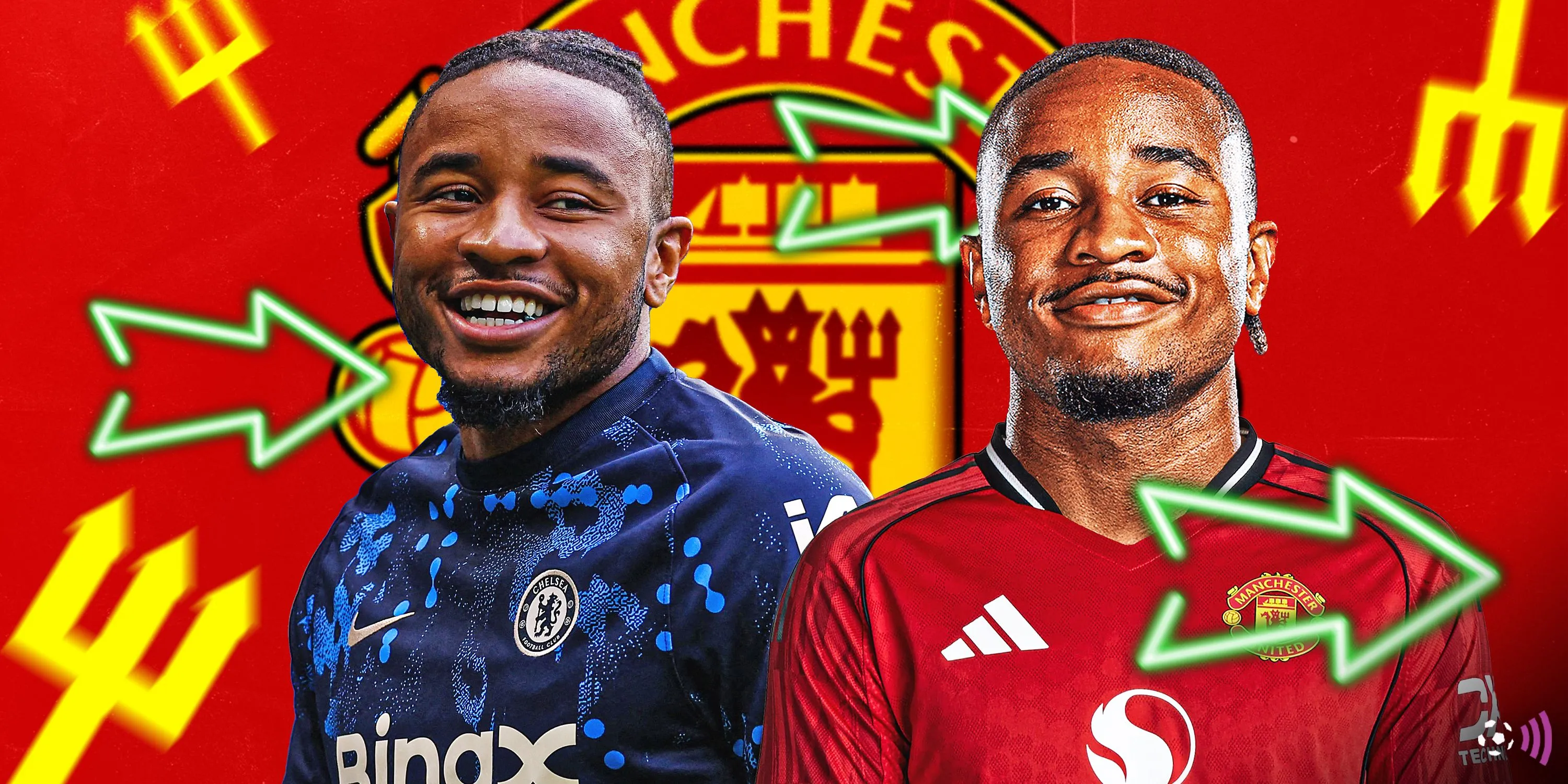 Tiền đạo Christopher Nkunku của Chelsea, mục tiêu chuyển nhượng hàng đầu của Manchester United