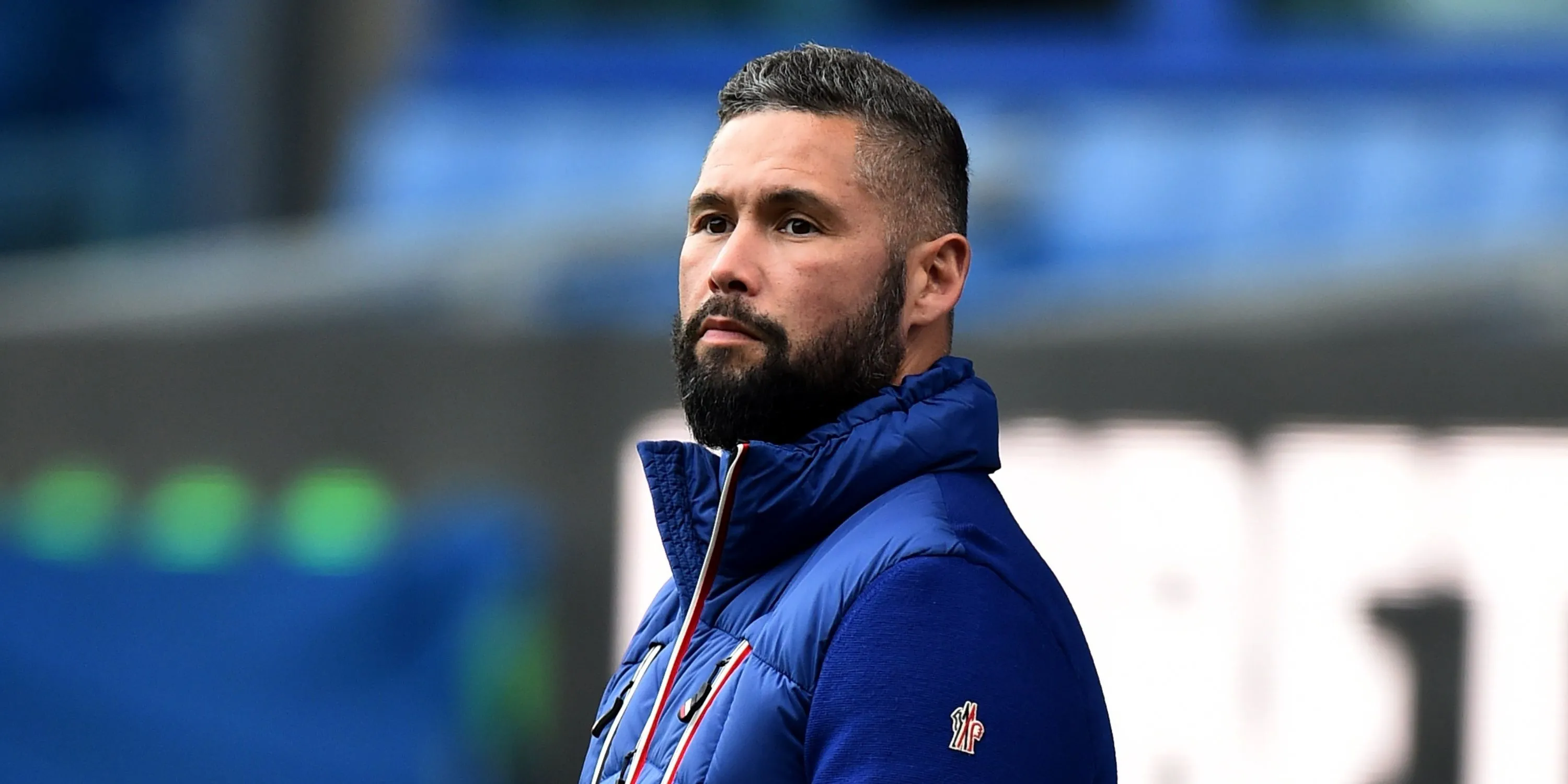 Tony Bellew, cựu võ sĩ quyền Anh và fan hâm mộ Everton, ăn mừng chiến thắng của đội bóng