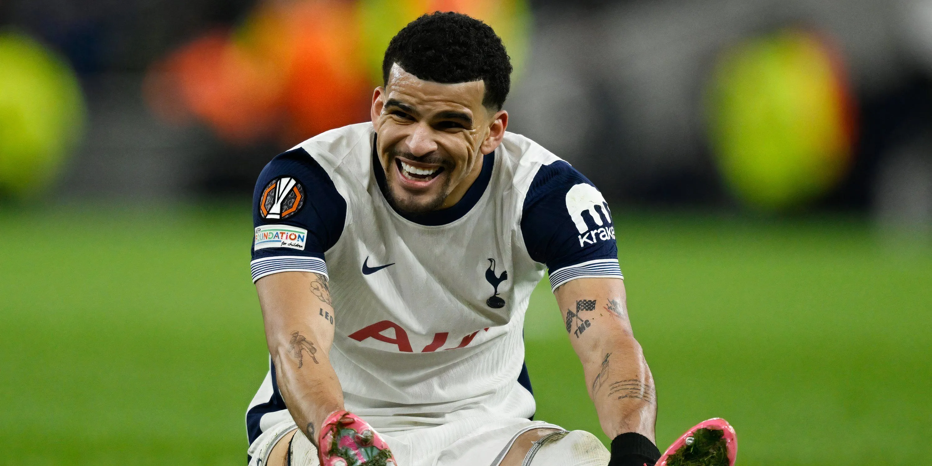 Dominic Solanke trong màu áo Tottenham
