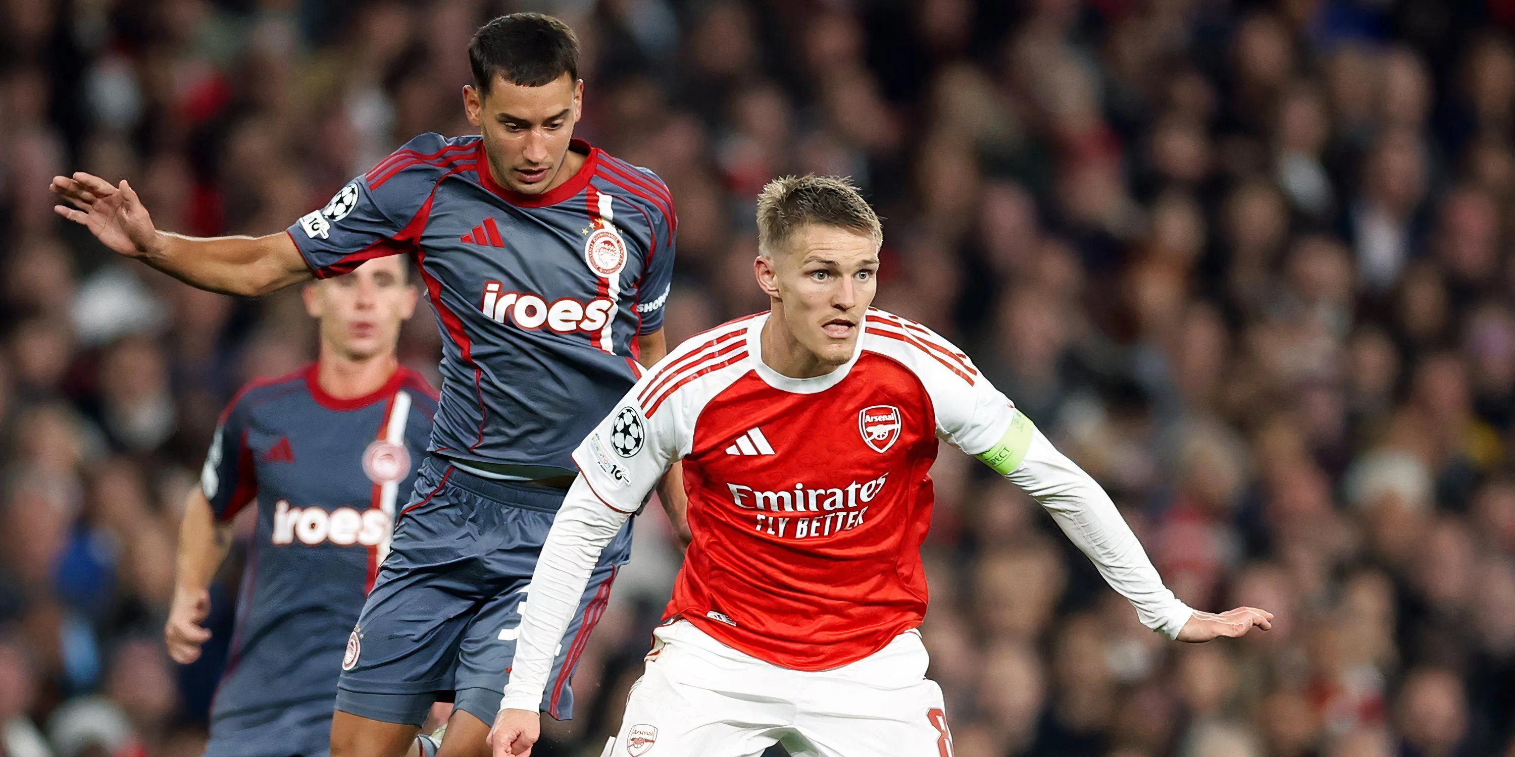 Martin Ødegaard vắng mặt do chấn thương MCL, tạo khoảng trống ở tuyến giữa Arsenal